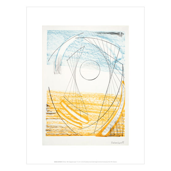 Barbara Hepworth Porthmeor exhibition print